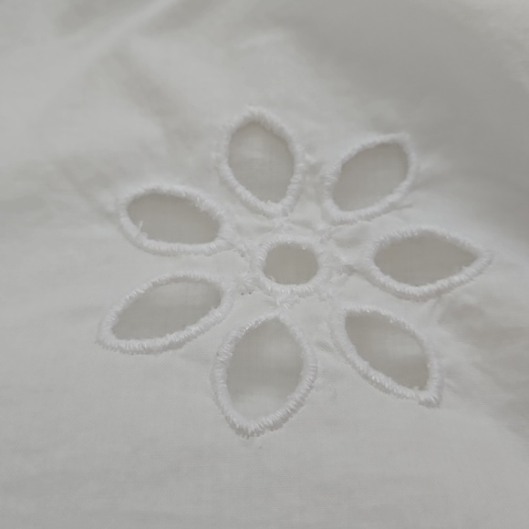 J Crew sleeveless eyelet‎ peplum blouse size small - Picture 11 of 16